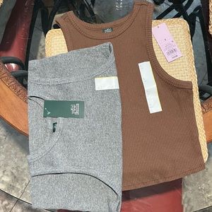 Wild Fabel Crop Tank NWT (2 tanks)